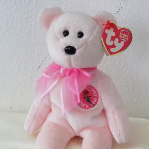 2003 Ty Beanie Babies Mom-e 2004 bday May 9, 2004 w Error Tags PE Pellets