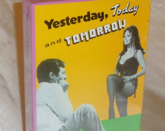 PRECINTADO DE FÁBRICA Ayer, hoy y mañana VHS Sophia Loren