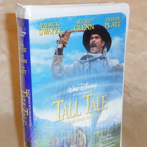 FACTORY SEALED Walt Disney's Tall Tale Clamshell VHS Patrick Swayze