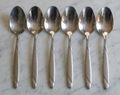 Oneida 18 10 Risotto Stainless Steel 6 1 4 inch Set of 6 Teaspoons