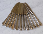Oneida USA Bancroft aka Fortune Stainless 18 8 Set of 10 Dinner Knives - 2 Sets Avail