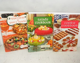 3 favoriete bonnen Press Softcover kookboeken~ Koekje, hapjes en feest Snacks en salades Kookboeken