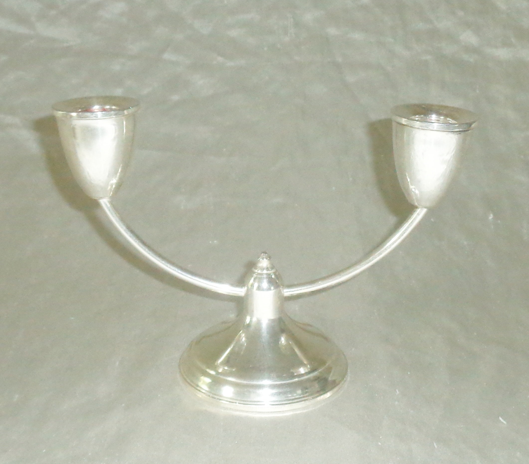 Sterling duchin silver weighted candlesticks sale