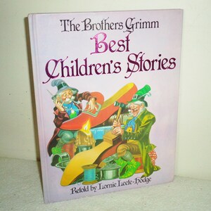 The Brothers Grimm Best Childrens Stories 1984 Oversized HC 48 Page illustrated Book