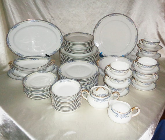 Chanesta Noritake China Made in Japan 74pc Service for 10