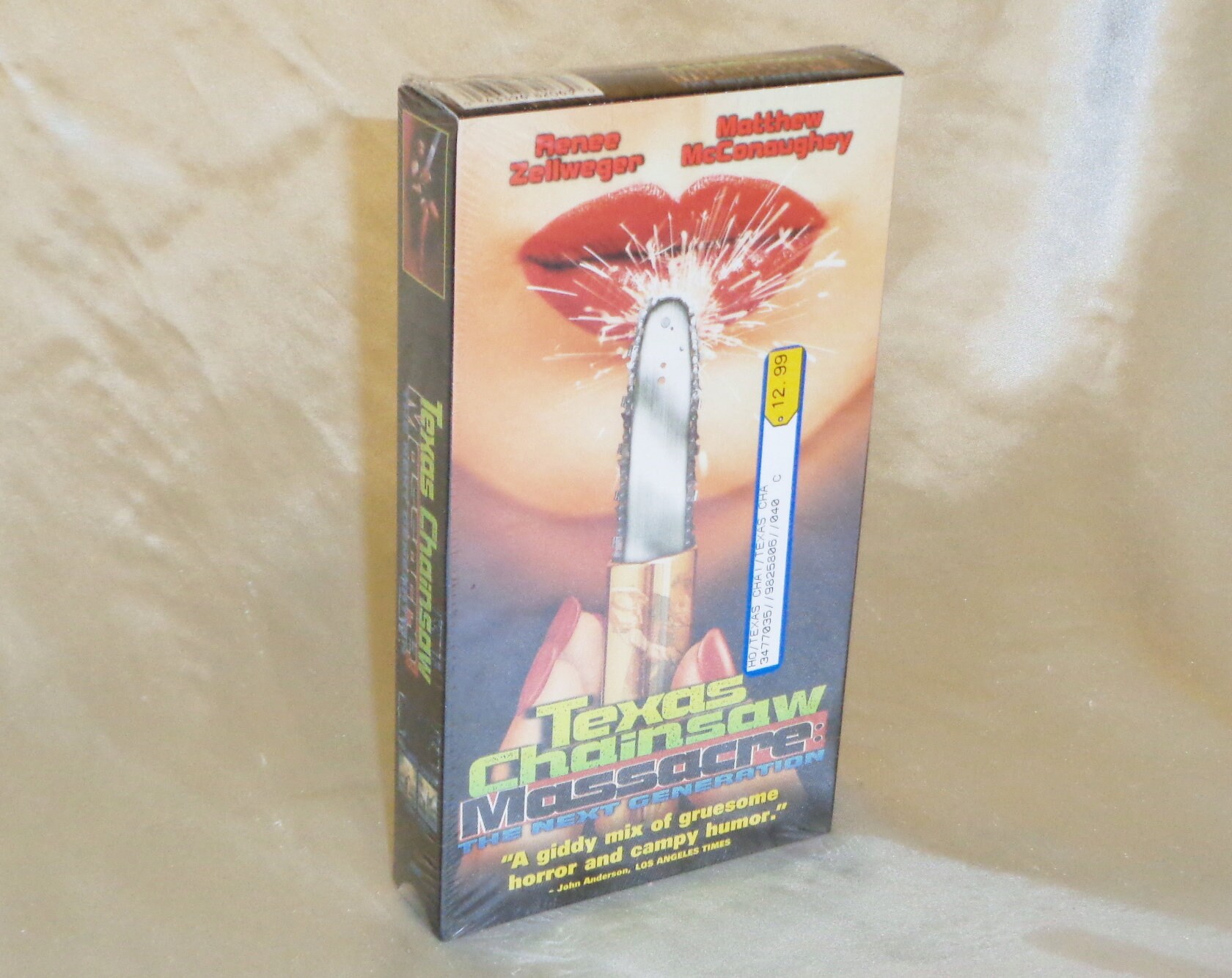 FACTORY SEALED Texas Chainsaw Massacre the Next Generation VHS