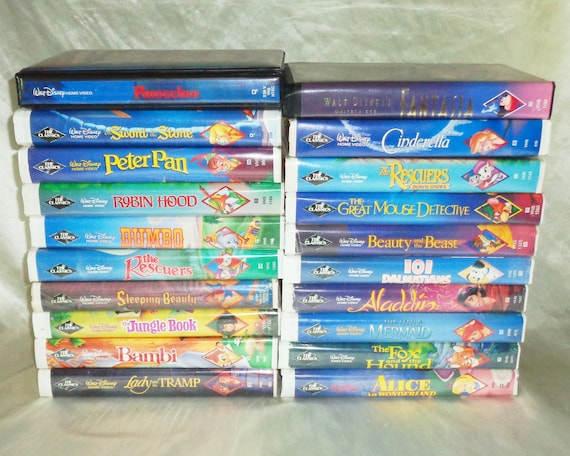 20 Disney Black Diamond the Classics Clamshell VHS Jungle Book