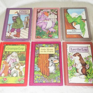 6 Serendipity Books Large HCs by Cosgrove ~ Creole Capn Smudge Jake Oshawnasey Grandpa Lop Leo The Lop & Little Mouse on The Prairie