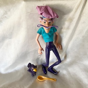 Vintage Kenner 1980s Strawberry Shortcake Pie Man, Berry Bird & Spoon Set