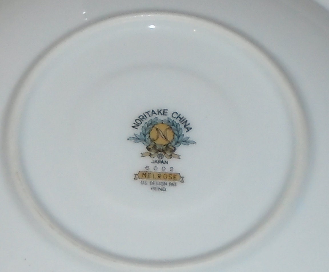 Melrose Noritake China 69pc #6002 Service for 10 ~ 5 Piece