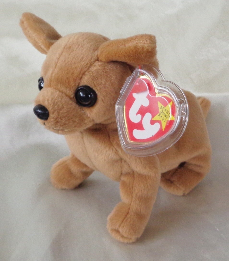 1999 Ty Beanie Babies Tiny Dog Birthday September 8, 1998 W Error