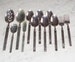 TWILIGHT Community Silver Plate Flatware Silverware Lot~ Soup Serving Sugar Spoons + 