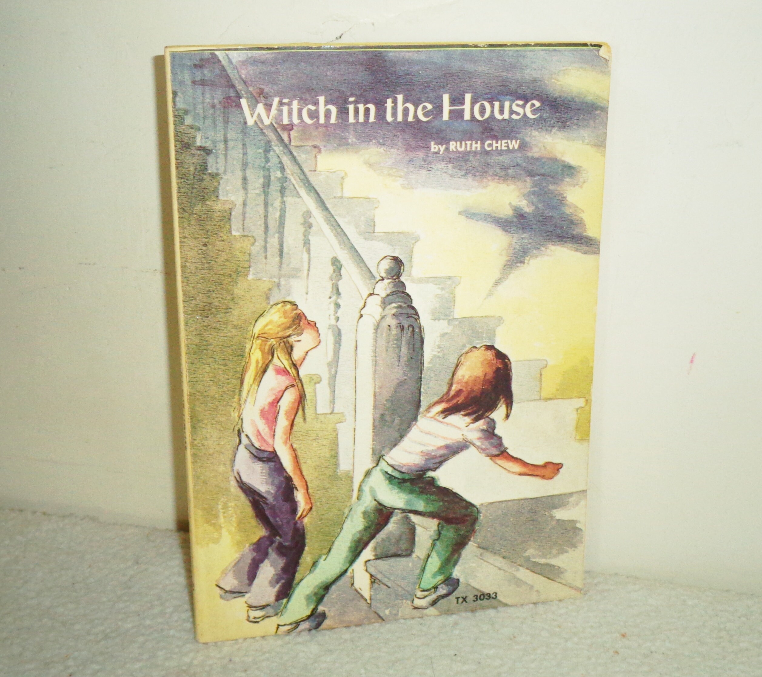 Vintage Ruth Chew SC Book Witch In The House ~ 1975 Scholastic paperback
