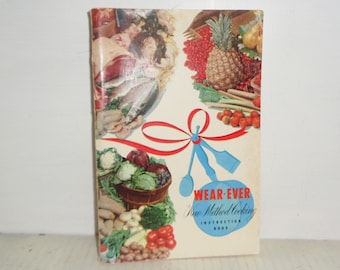 1953 Wear-Ever New Method kookinstructieboek, boek met zachte kaft van 96 pagina's