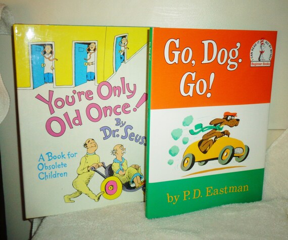 You're Only Old Once Dr Seuss Book Random House Go Dog Go Kohls