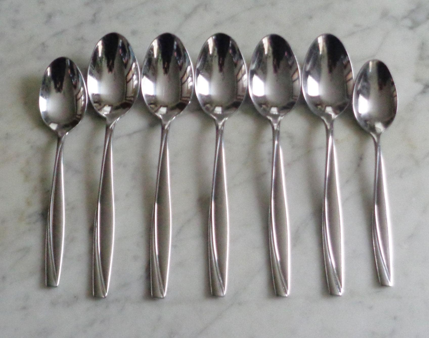 CAMLYNN Cleo Oneida Gourmet Collection Stainless Table Soup Spoons