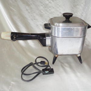 Nesco Cookryte スクエア 電気ダブルボイラー スチーマー 可変温度 プラグ付き