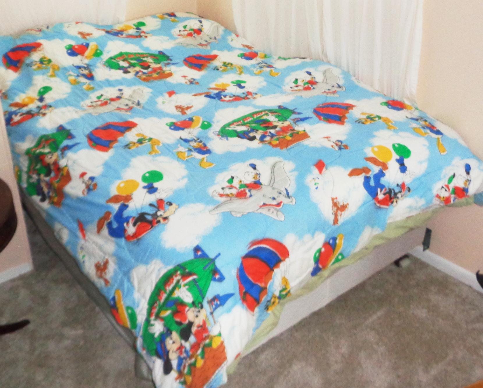 Vintage Mickey Mouse Bedding for Twin - Etsy