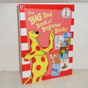 Dr. Seuss The Big Red Book of Beginner Books 1995 HC Book