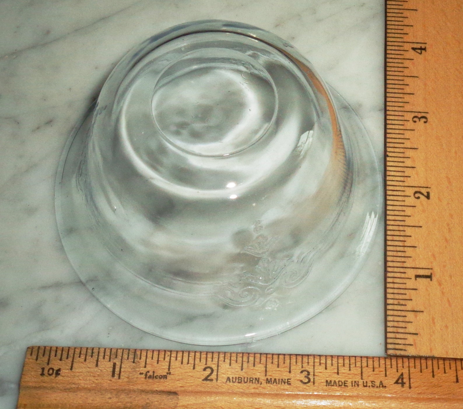 8 Vintage fire King Oven Glass Blue Philbe Custard Etsy