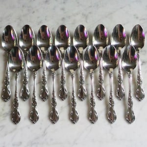 Continental Gourmet Stainless Korea 6 inch set of 15 Teaspoons