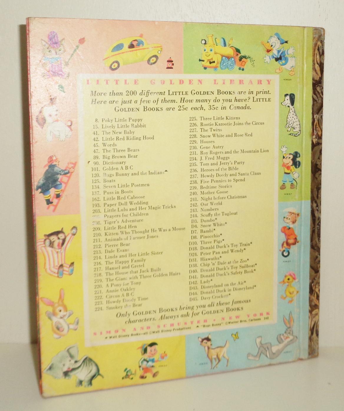 Vintage 1955 Davy Crockett Little Golden Book - Etsy