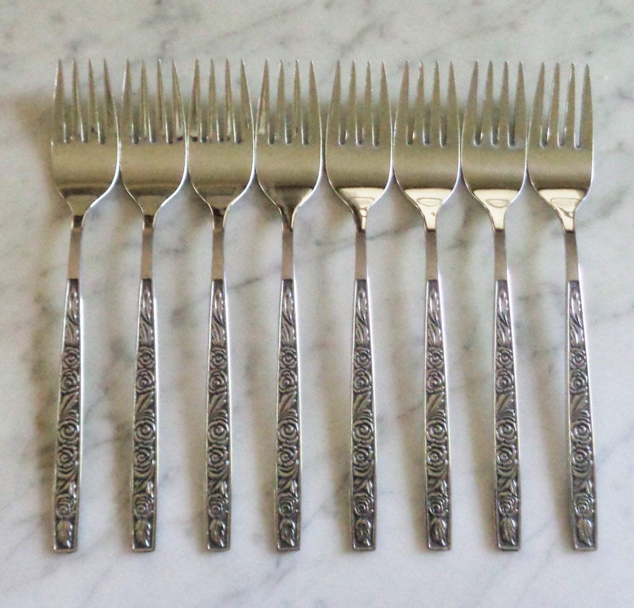 Cubiertos De Acero Inoxidable Gloria Oneida Wm Rogers De 9 Piezas, Cuchillos, Cucharas Y Tenedores - México