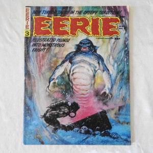 Eerie #3 35c Warren Magazine May 1966