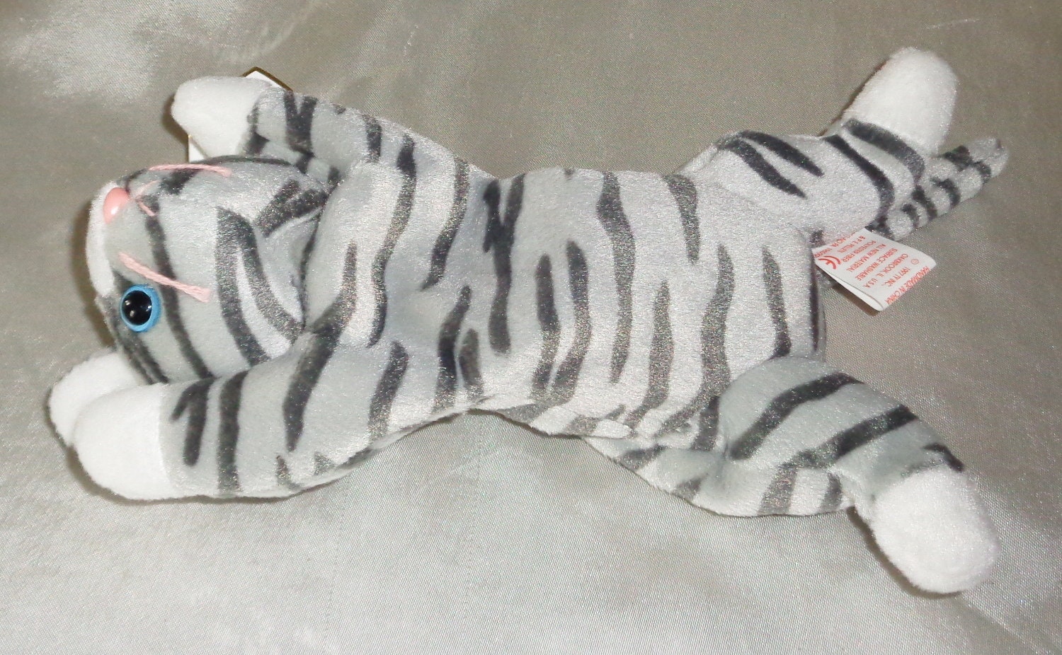Ty Beanie Babies Baby 1997 Prance the Cat Birthday November 20