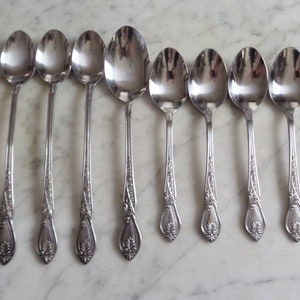 Kimco Stainless Korea KIM10 Scrolls Table Soup Spoons, Ice Tea & Teaspoons