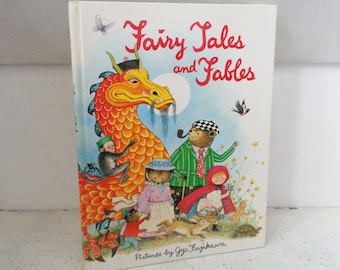 Fairy Tales and Fables, Pictures by Gyo Fujikawa 1982 HC Grosset & Dunlap Book