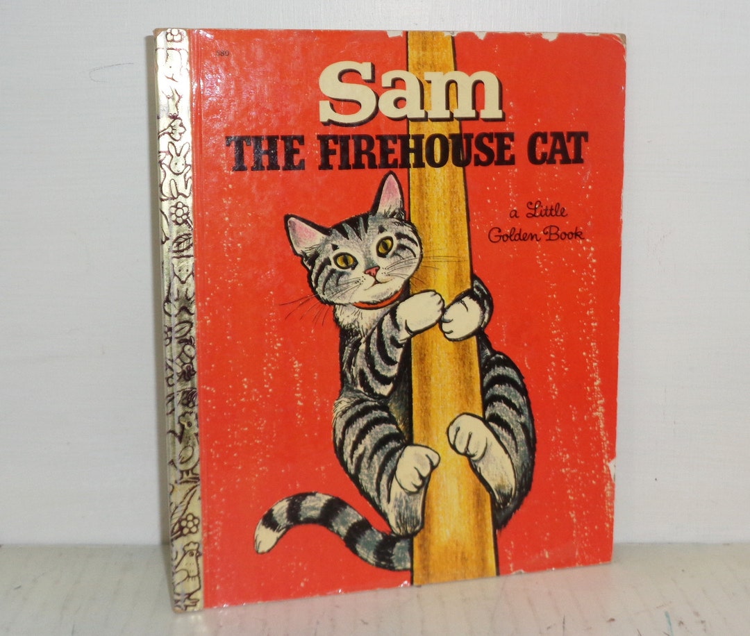 Sam The Firehouse Cat Little Golden Book 1968 580 Etsy sam-the-firehouse-cat-little-golden-book-1968-580-etsy