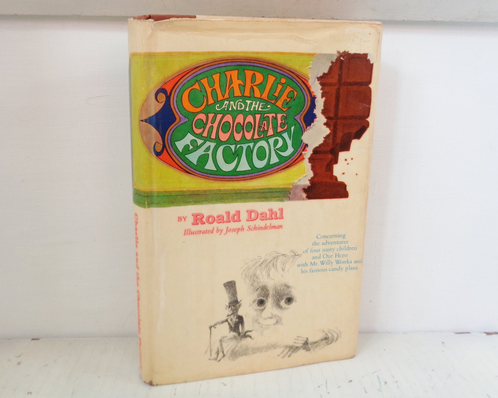 1964 Charlie and the Chocolate Factory First Edition HC Book W