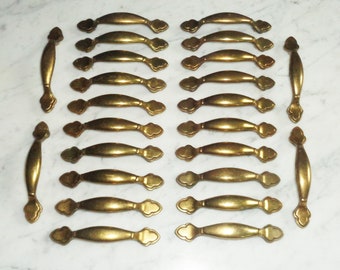 Details about   Vintage Brass Furniture Hardware Salvaged 4 1/2” ctc KBC W-949 
