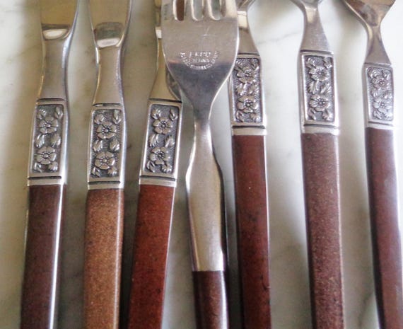 Ekco Eterna Forged Stainless Japan EKS14 MCM Danish 3 Dinner