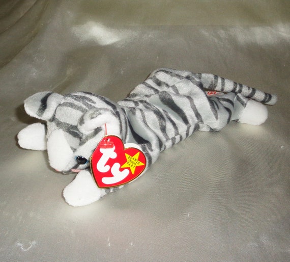 Ty Beanie Babies Baby 1997 Prance the Cat Birthday November 20