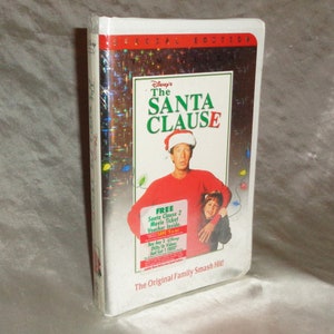 FACTORY SEALED Disney's The Santa Claus Tim Allen Christmas Special Edition Clamshell VHS 97min