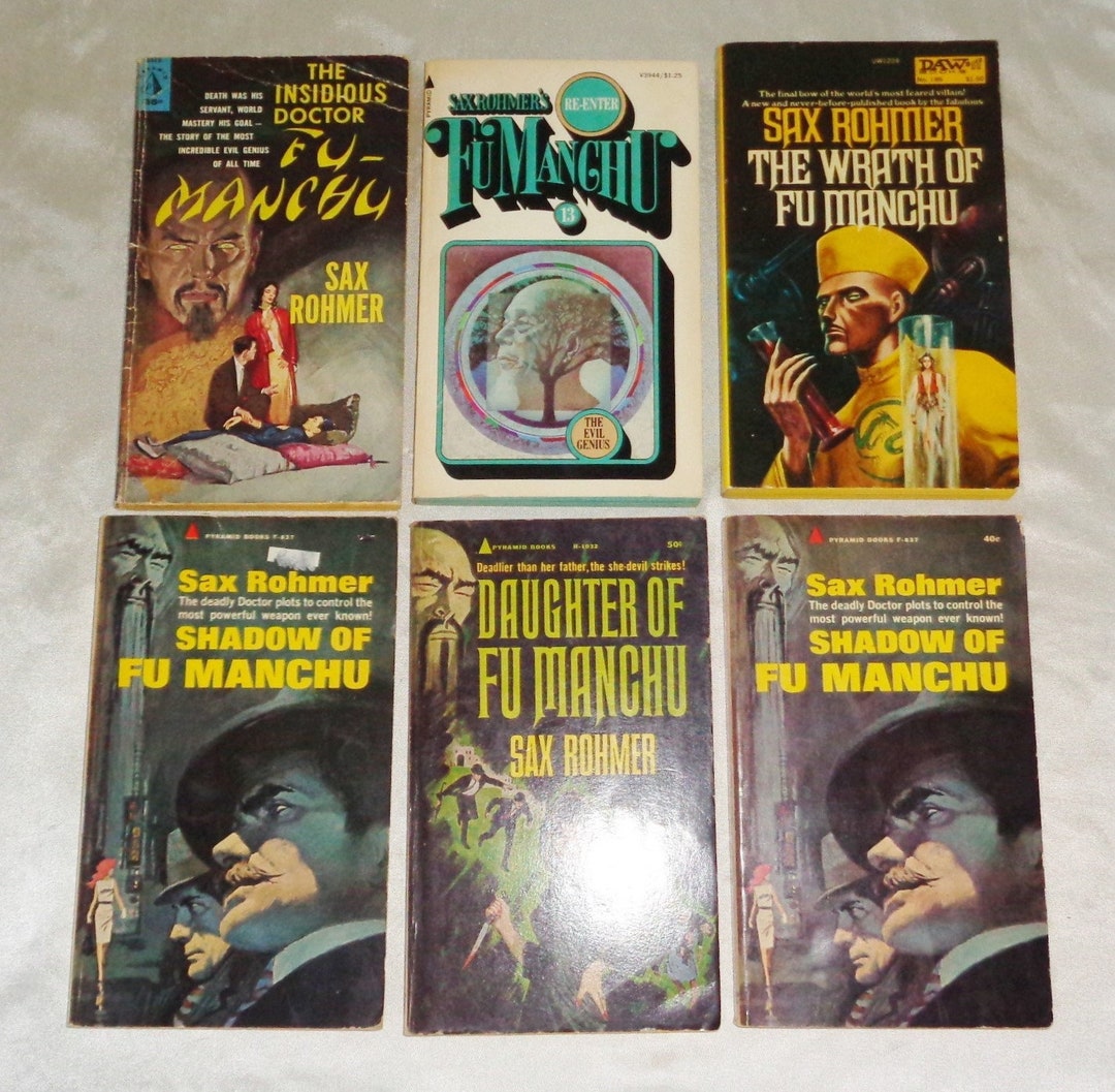 Sax Rohmer Fu Manchu Pyramid SC Books Insidious, Re-enter