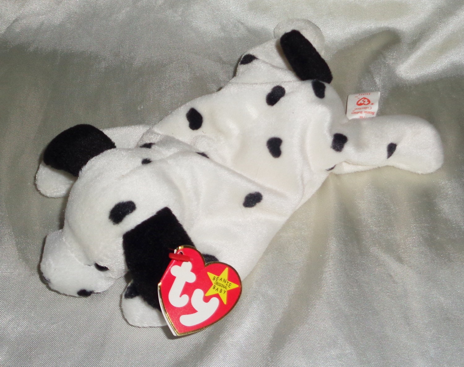 Ty Beanie Babies Baby 1996 Dotty Dog Birthday October 17 1996