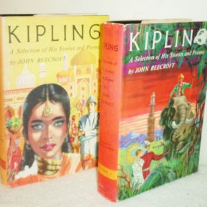 2 Tom Kiplinga Wybrane wiersze i opowiadania 1956 p.n.e. Księga dżungli, opowiadania Just So, Puck of Pook&#39;s Hill ++
