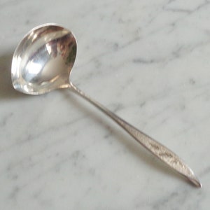 ALBERT PICK /& COMPANY Antique Silver Gravy or Sauce Ladle Silver Plate