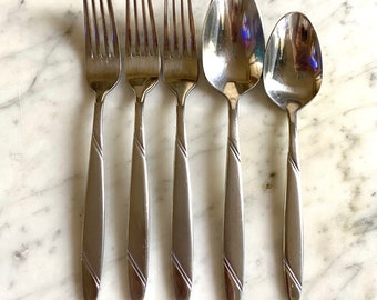 Oneida MELODIA Stainless 18/10 Forged Glossy Silverware CHOICE Flatware 