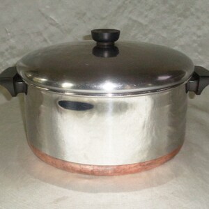 Rena Ware 3-Ply 18-8 Stainless 6 Qt Stock Soup Pot Dutch Oven Pan With Lid