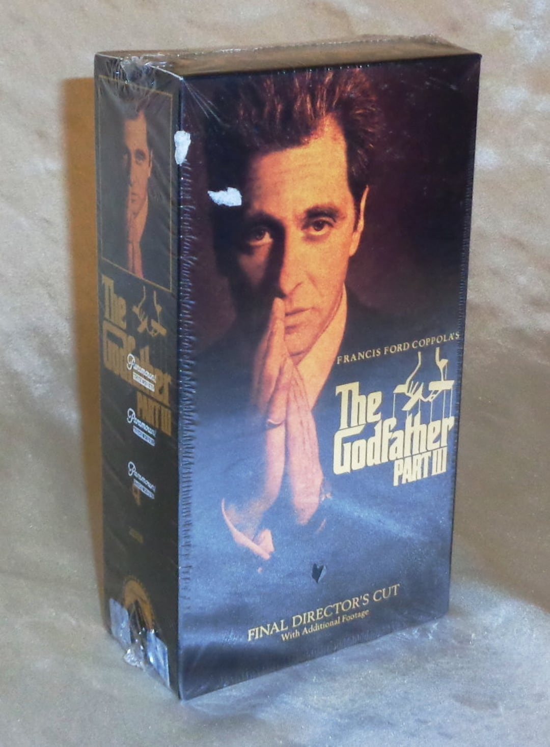 FACTORY SEALED Godfather Part III Vhs Paramount Watermarked Robert De