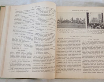 地球とその人々 第2巻 アメリカ大陸 1934年 アトウッド 学校地理歴史