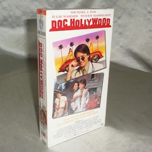 FACTORY SEALED Doc Hollywood Warner Brothers Watermarked VHS Michael J Fox Woody Harrelson