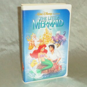 Disney Black Diamond The Classics The Little Mermaid Clamshell Original Banned Cover VHS #913