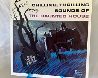 Disneyland Chilling Thrilling Sounds of The Haunted House Vinyl LP 1964 Record