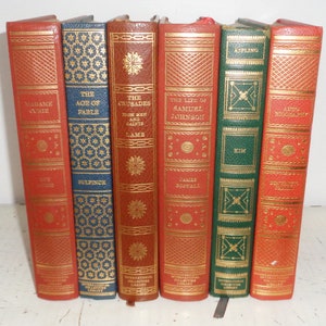 International Collectors Library The Crusades, Madame Curie, The Age of Fable, The Life of Samuel Johnson ++