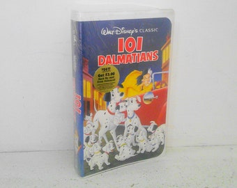 FACTORY SEALED Disney 101 Dalmatians Black Diamond The Classics Clamshell VHS #1263